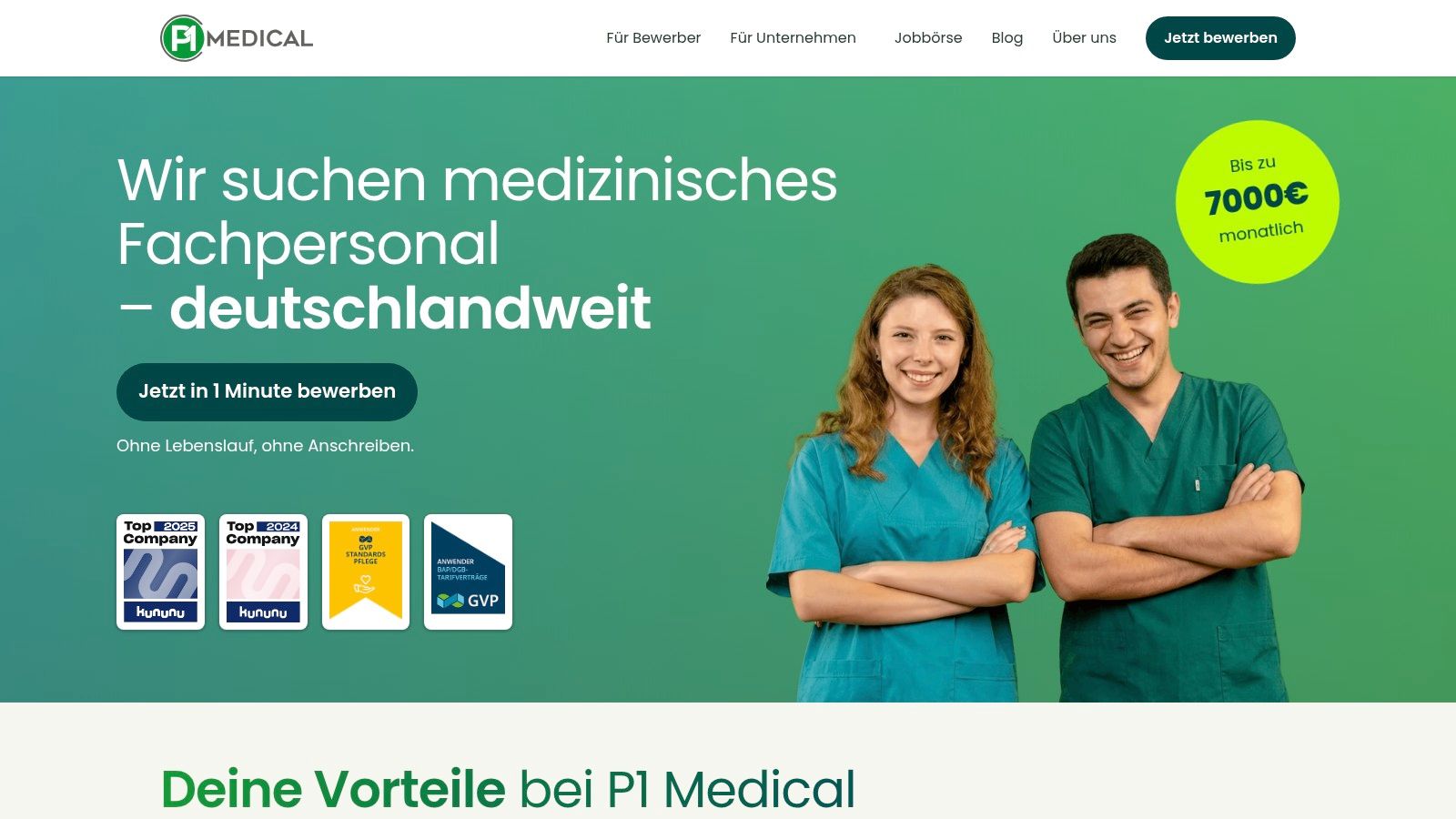 Screenshot from https://dev.p1-medical.de